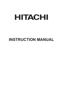 Manuál Hitachi 24HE2203 LED televize