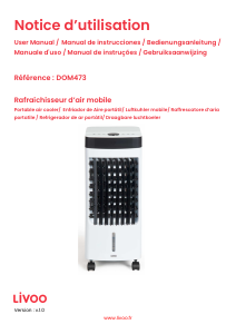 Manual Livoo DOM473 Air Conditioner