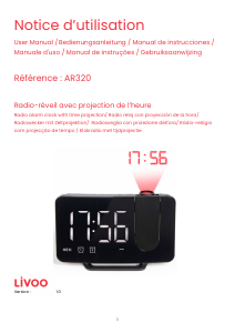 Handleiding Livoo AR320 Wekkerradio