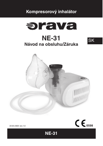 Návod Orava NE-31 Inhalátor