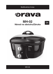 Návod Orava MH-02 Posilňovací stroj