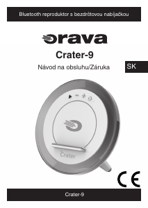 Návod Orava Crater-9 Reproduktor