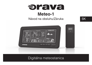 Návod Orava Meteo-1 Meteostanica