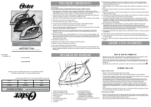 Manual Oster GCSTBS5917 Ferro