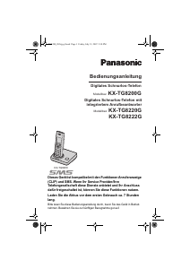 Bedienungsanleitung Panasonic KX-TG8220G Schnurlose telefon