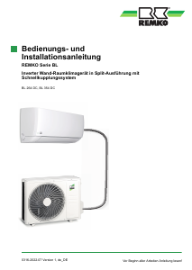 Bedienungsanleitung Remko BL 354 DC Klimagerät
