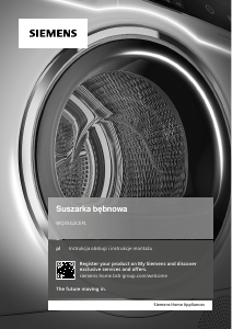Instrukcja Siemens WQ35G2CEPL Suszarka