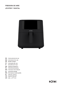 Manuál Solac FA1521 Fritéza