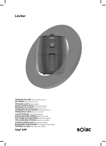 Manual Solac FA1500 Fritadeira