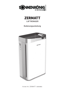 Manual Sonnenkönig ZERMATT Air Purifier
