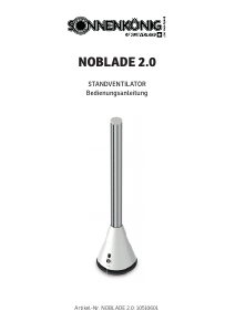 Bedienungsanleitung Sonnenkönig NOBLADE 2.0 Ventilator
