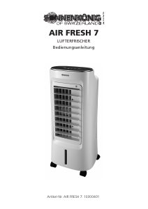 Bedienungsanleitung Sonnenkönig AIR FRESH 7 Ventilator