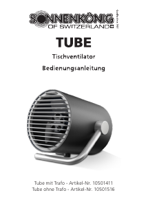 Bedienungsanleitung Sonnenkönig TUBE Ventilator