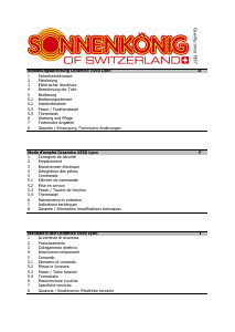 Bedienungsanleitung Sonnenkönig LYON Heizgerät