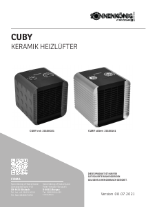 Bedienungsanleitung Sonnenkönig CUBY Heizgerät