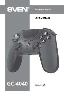 Handleiding Sven GC-4040 Gamecontroller