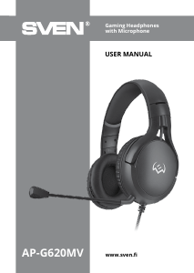 Handleiding Sven AP-G620MV Headset