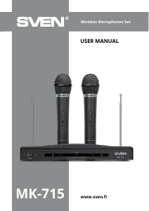 Руководство Sven MK-715 Микрофон