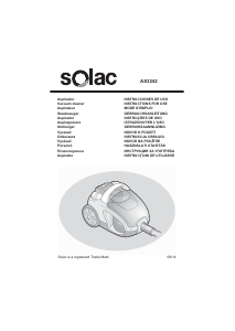 Manuale Solac AS3242 Apollo Cyclonic A Aspirapolvere
