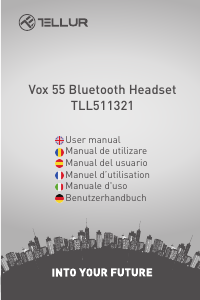 Handleiding Tellur TLL511321 Headset