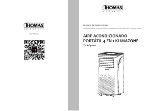 Manual de uso Thomas TH-9000 Aire acondicionado