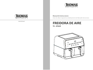 Manual de uso Thomas TH-AF80DI Freidora