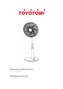 Manual de uso Toyotomi VP35-PC Ventilador