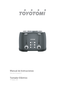 Manual de uso Toyotomi TT1600-KR Tostador