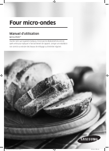 Mode d’emploi Samsung MC32J7035AS Micro-onde