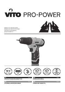 Manual Vito VIASFL12 Drill-Driver