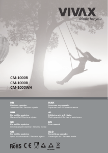 Прирачник Vivax CM-1000WH Кафемат