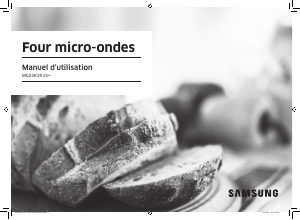 Mode d’emploi Samsung MG23K3515AK Micro-onde