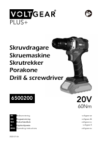 Manual Voltgear 6500200 Drill-Driver