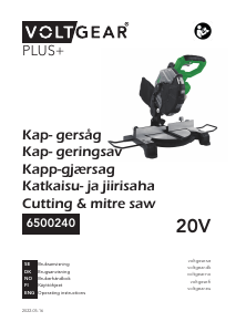 Käyttöohje Voltgear 6500240 Jiirisaha