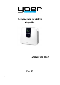 Manual Yoer AP02BK Air Purifier