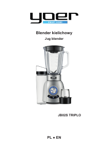 Manual Yoer JB02S Triplo Blender