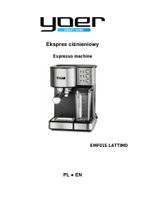 Manual Yoer EMF01S Lattimo Espresso Machine