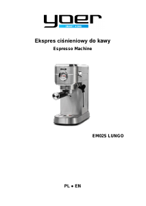 Manual Yoer EM02S Lungo Espresso Machine