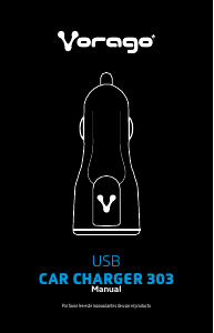 Manual de uso Vorago AU-303 Cargador de coche