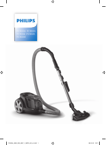 Manual Philips FC9330 PowerPro Compact Vacuum Cleaner