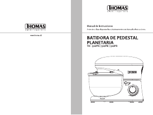 Manual de uso Thomas TH-910PR Batidora de pie