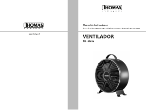 Manual de uso Thomas TH-08NM Ventilador
