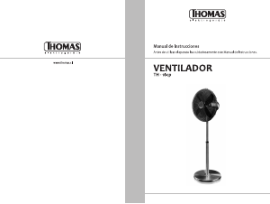Manual de uso Thomas TH-16CP Ventilador
