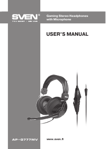 Handleiding Sven AP-G777MV Headset