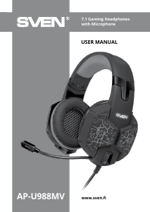 Manual Sven AP-U988MV Headset
