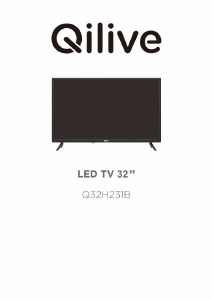 Manual Qilive Q32H231B Televizor LED