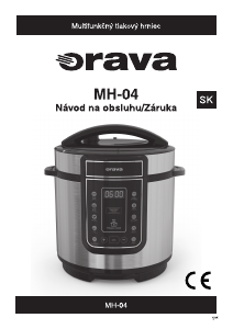 Návod Orava MH-04 Posilňovací stroj