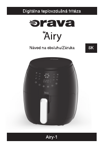 Návod Orava Airy-1 Fritéza