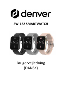 Brugsanvisning Denver SW-182GR Smartwatch