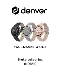 Bruksanvisning Denver SWC-342GR Smartklokke